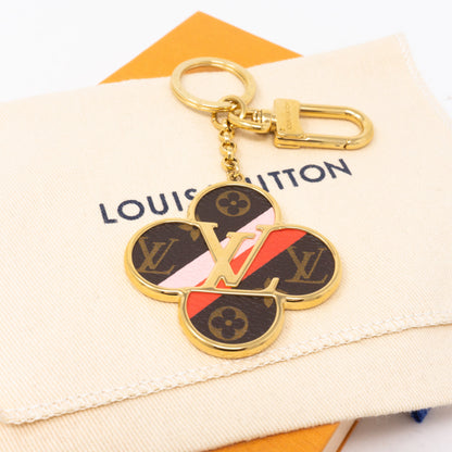 Louis-vuitton Into The Flower Bag Charm and Key Holder
