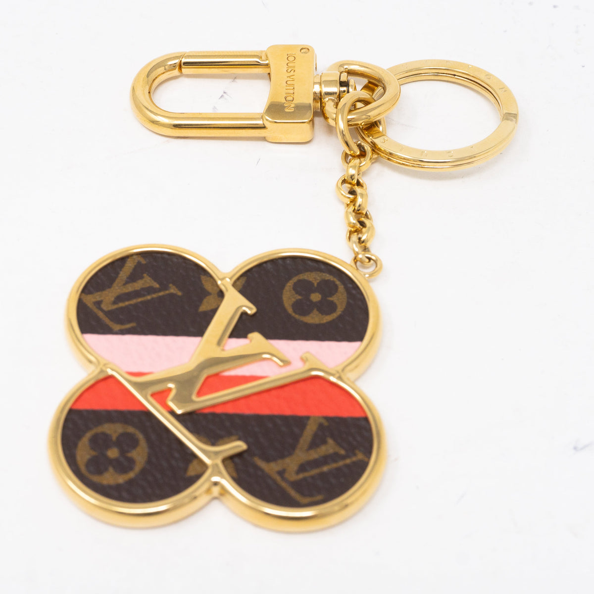 Louis-vuitton Into The Flower Bag Charm and Key Holder