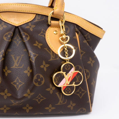 Louis-vuitton Into The Flower Bag Charm and Key Holder