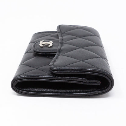 Classic Flap  Case Black Lambskin