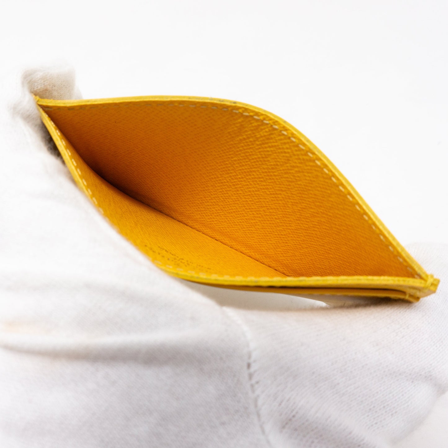 Louis-vuitton Card Holder Epi Leather Yellow