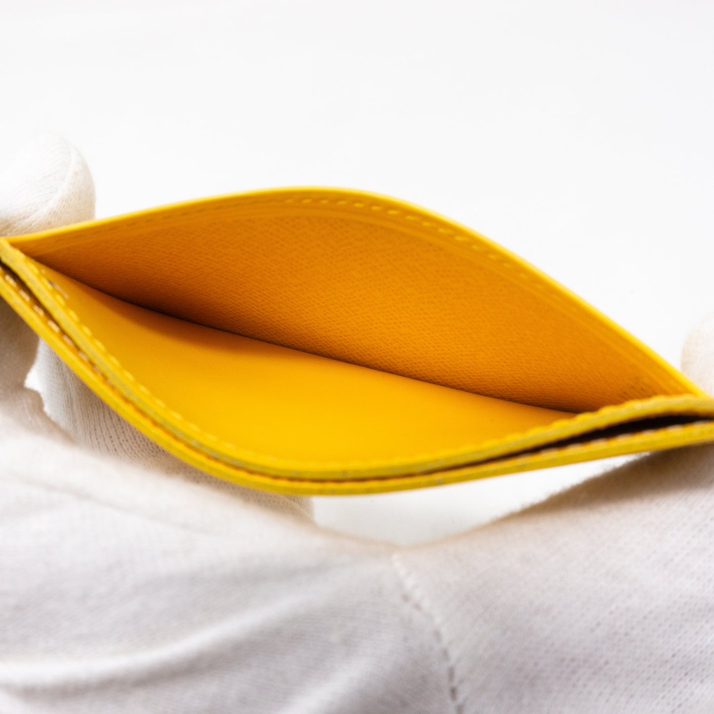 Louis-vuitton Card Holder Epi Leather Yellow