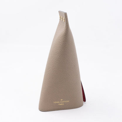 Berlingo Key Holder Galet Grey Calfskin