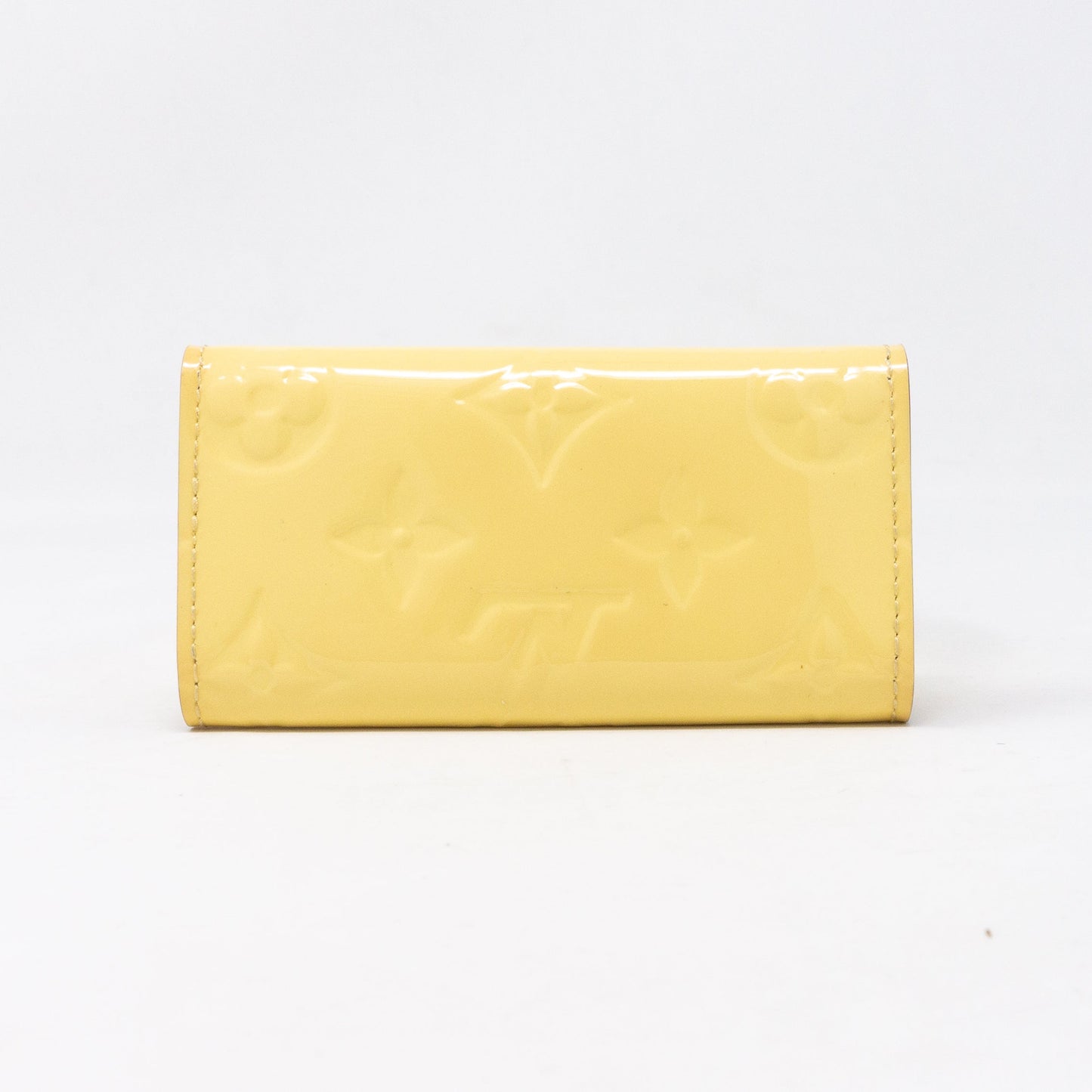 Louis-vuitton Key Holder Vernis Citrine