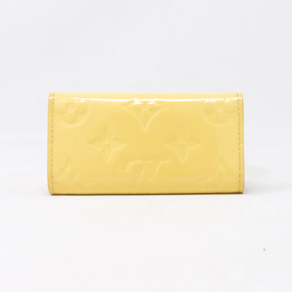 Louis-vuitton Key Holder Vernis Citrine