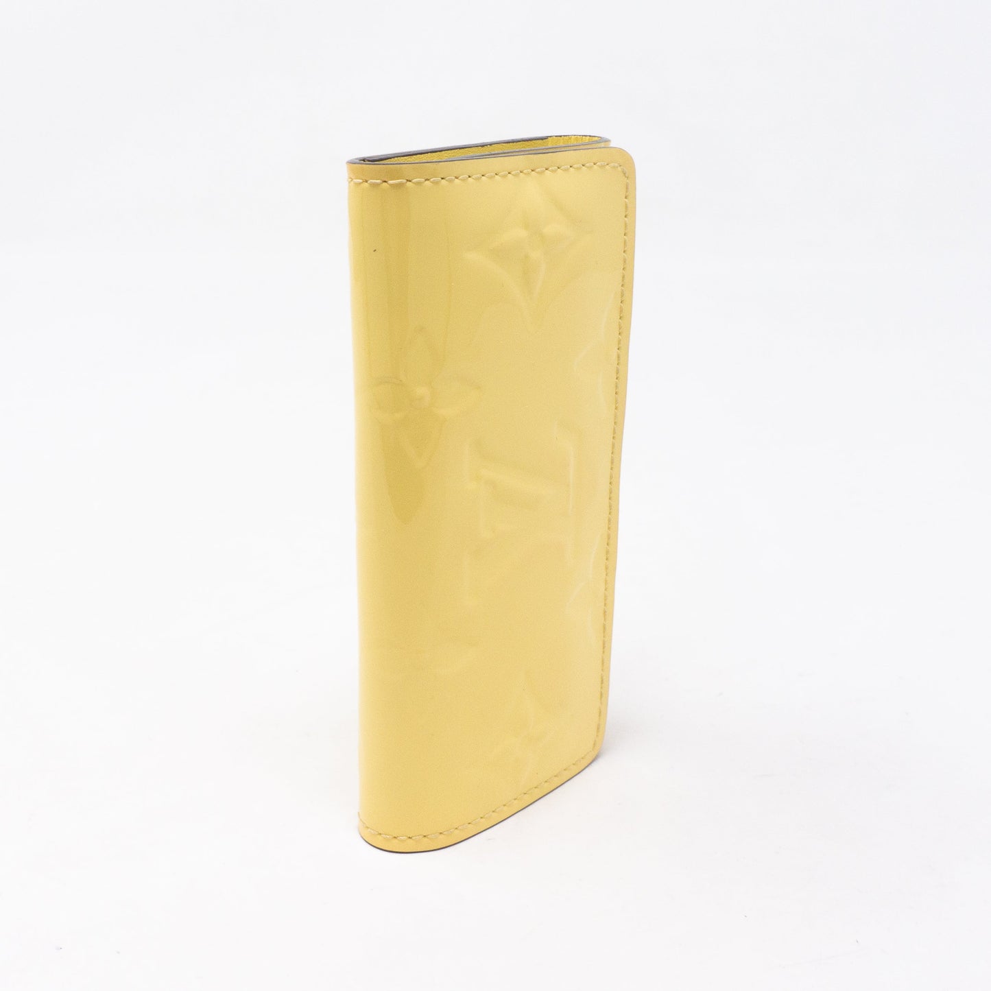 Louis-vuitton Key Holder Vernis Citrine