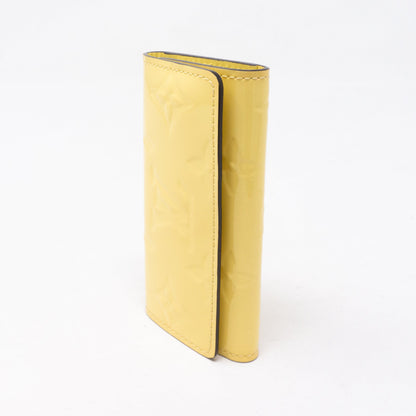 Louis-vuitton Key Holder Vernis Citrine