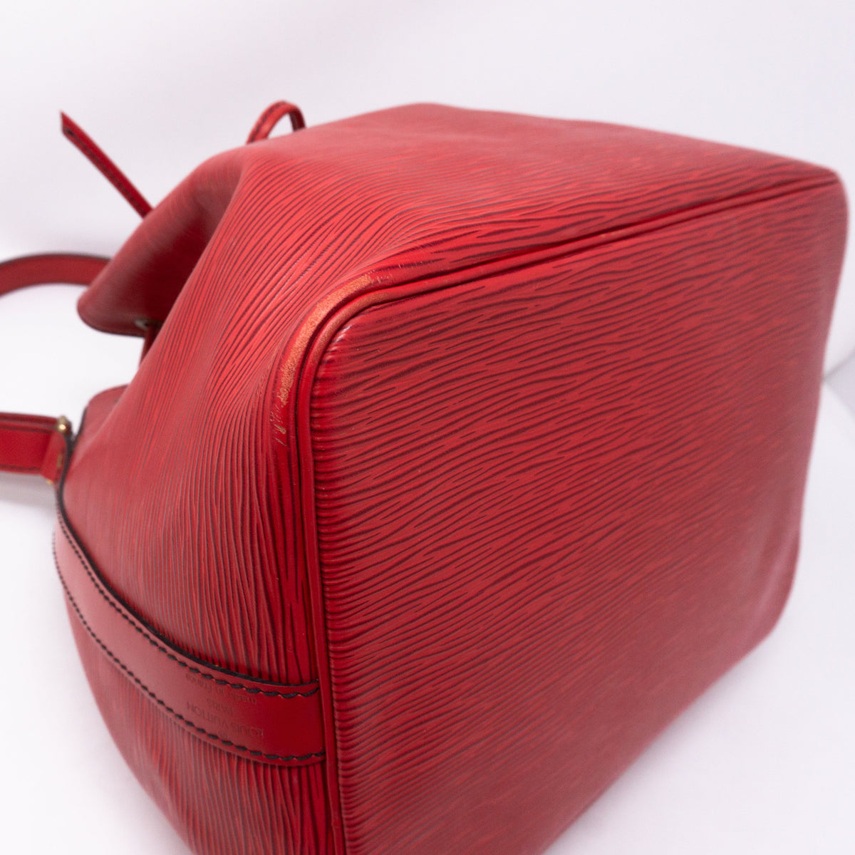 Louis-vuitton Petit Noe Red Epi Leather