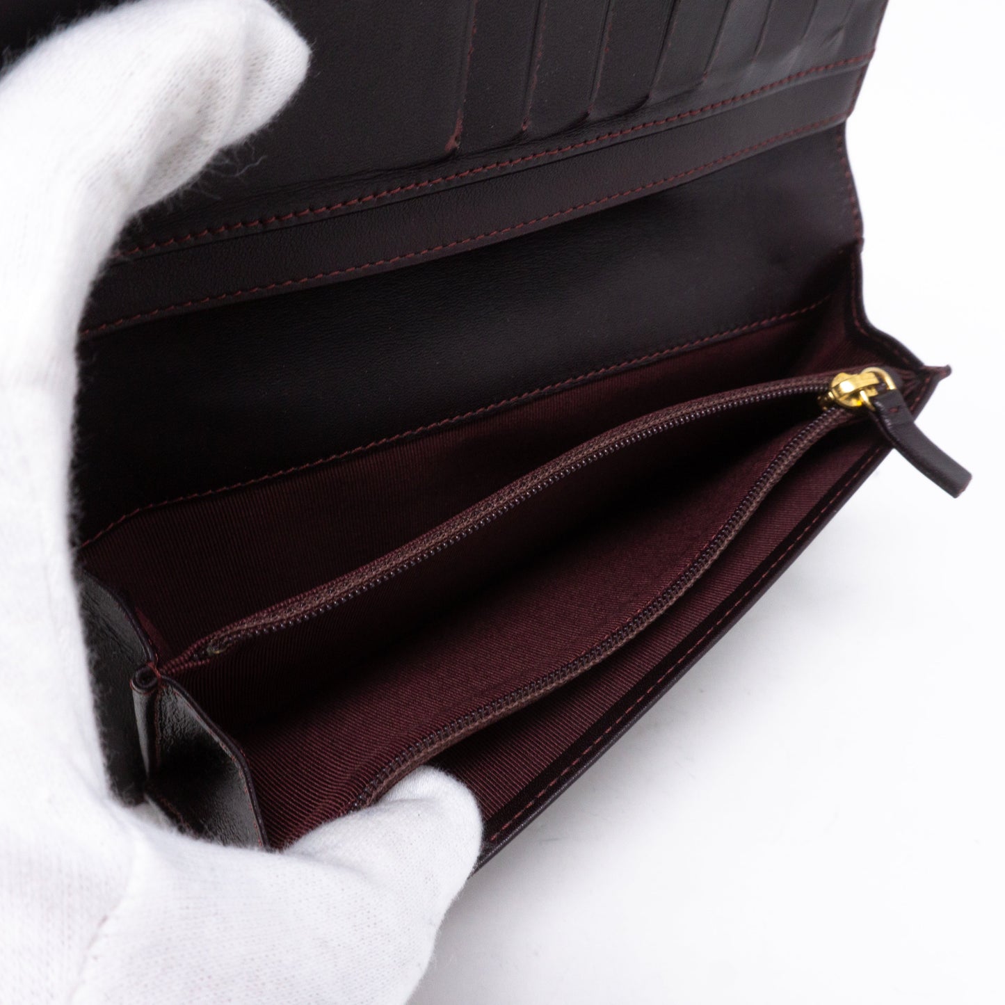 Classic Long Flap Wallet Black Caviar