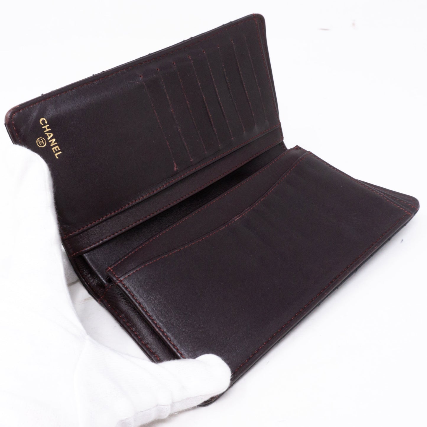 Classic Long Flap Wallet Black Caviar