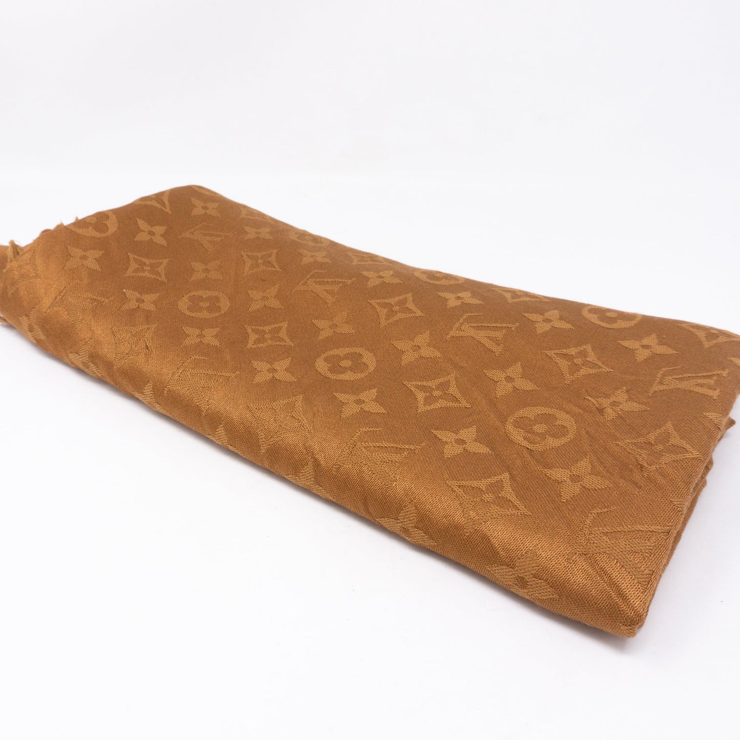 Louis-vuitton Monogram Shawl Brown