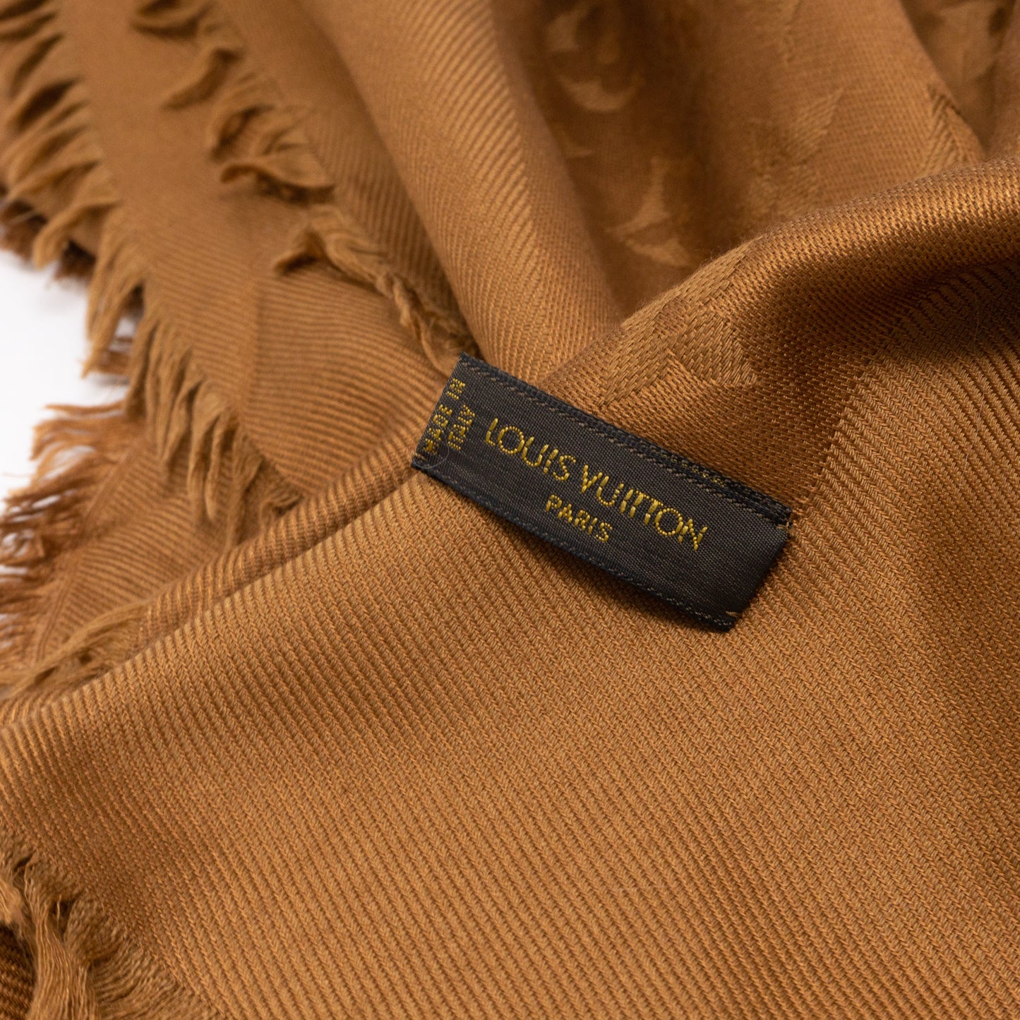 Louis-vuitton Monogram Shawl Brown