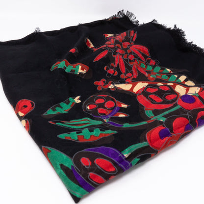 Louis-vuitton Monogram Shawl Devorgram Black