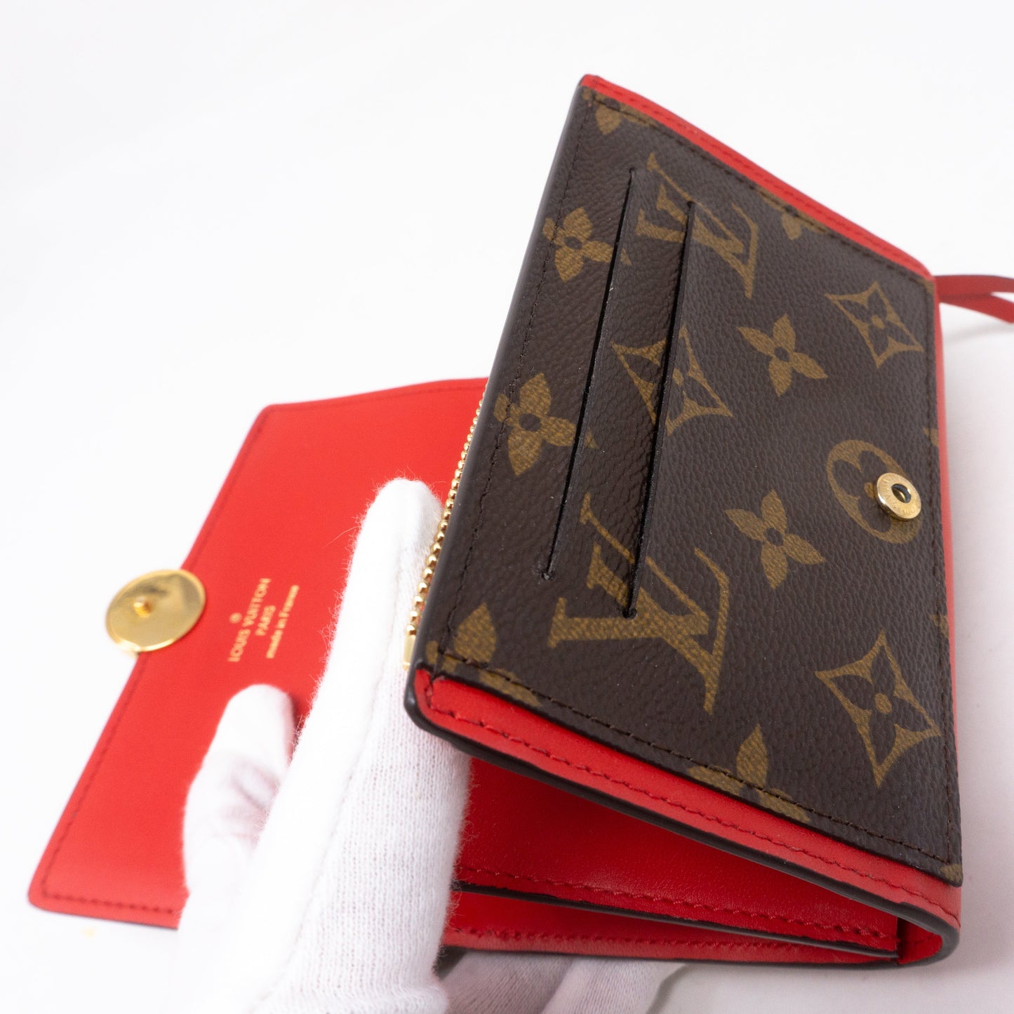 Louis-vuitton Flore Compact Wallet Monogram