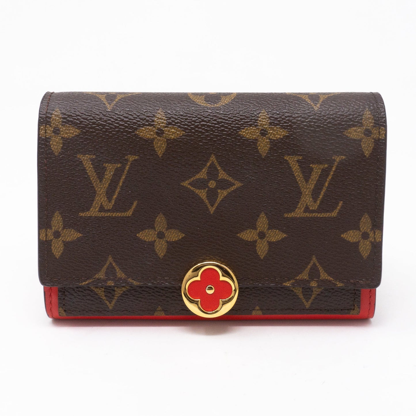 Louis-vuitton Flore Compact Wallet Monogram