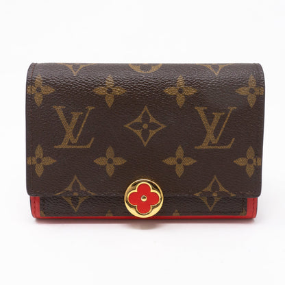 Louis-vuitton Flore Compact Wallet Monogram