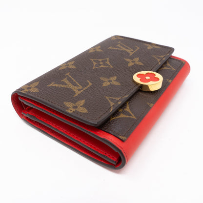 Louis-vuitton Flore Compact Wallet Monogram