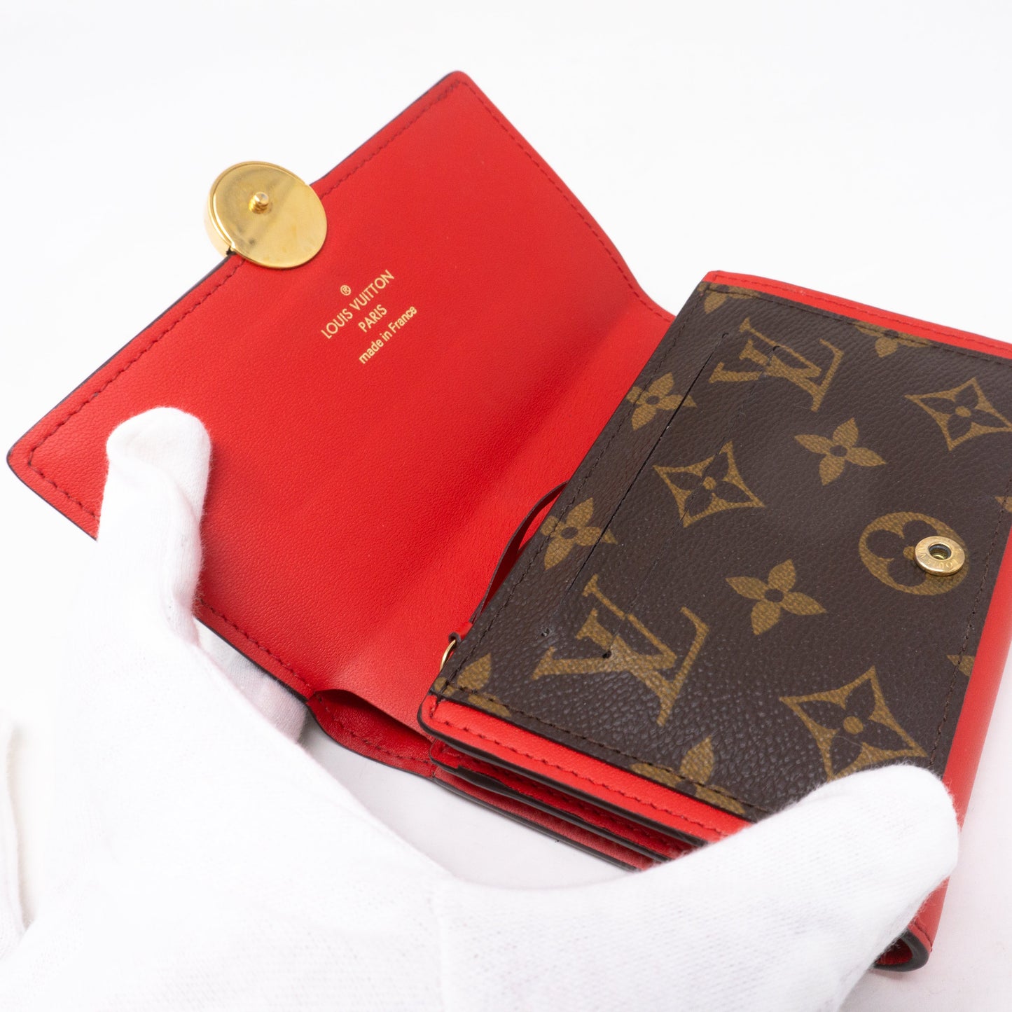 Louis-vuitton Flore Compact Wallet Monogram