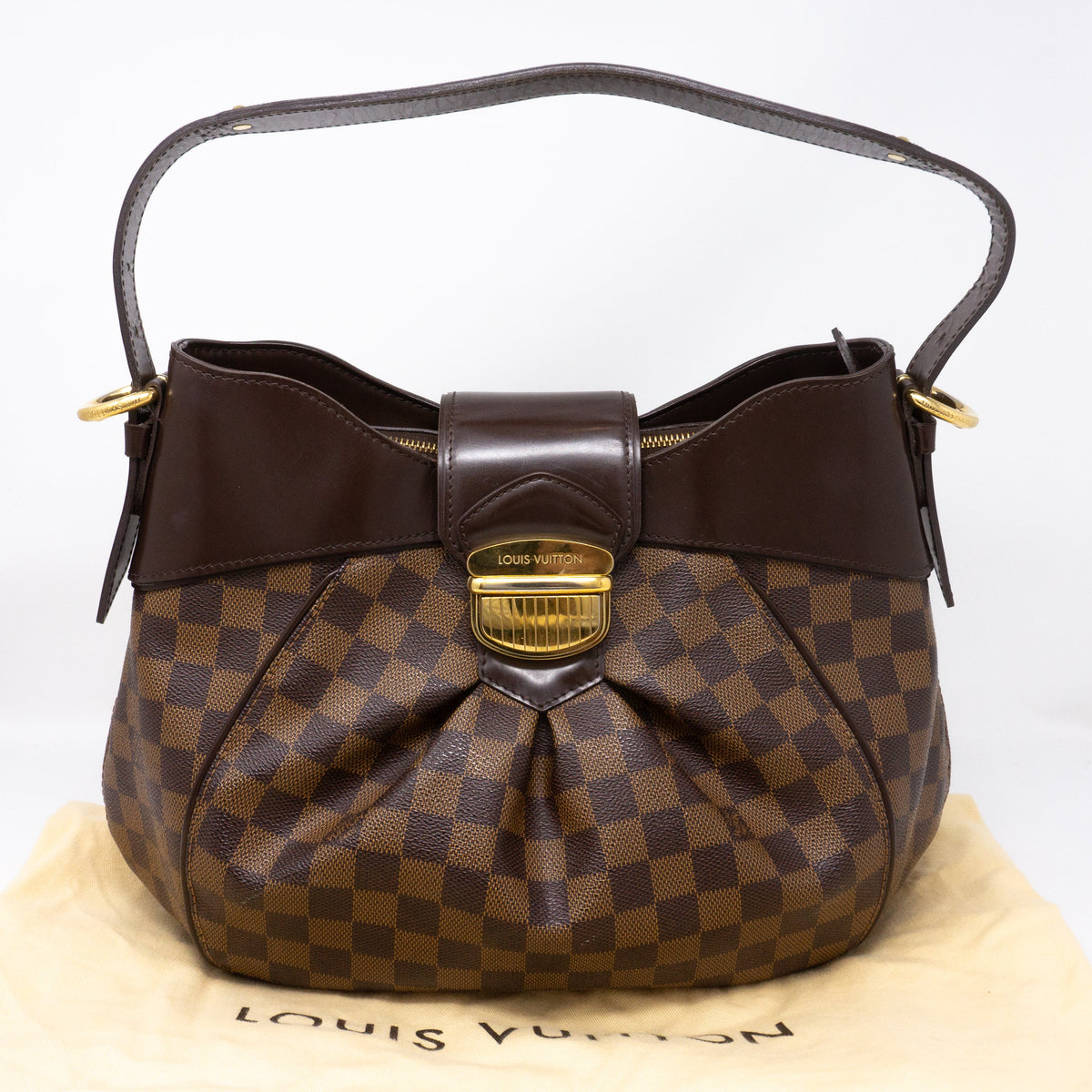 Louis-vuitton Sistina MM Damier Ebene