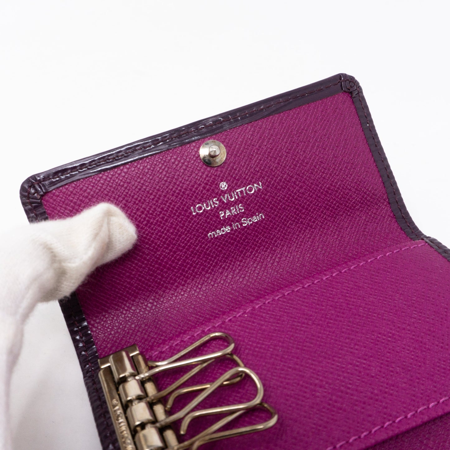 Louis-vuitton Key Holder Epi Cassis