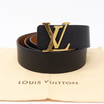 Louis-vuitton Initiales Belt Reversible 100 cm Cognac Black