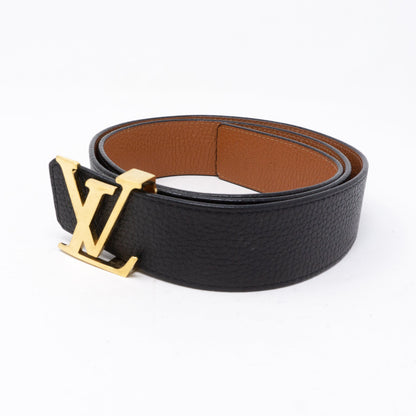 Louis-vuitton Initiales Belt Reversible 100 cm Cognac Black