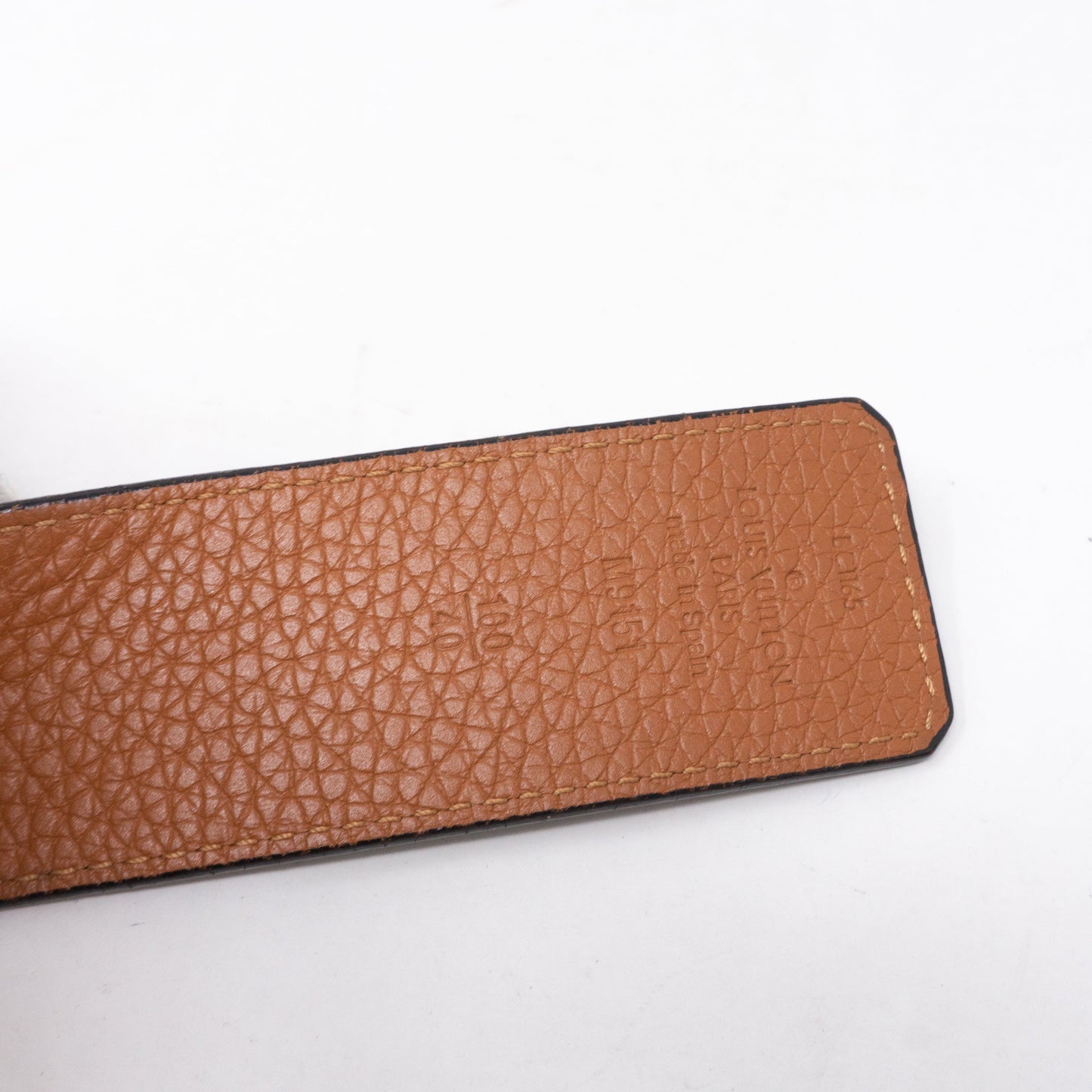 Louis-vuitton Initiales Belt Reversible 100 cm Cognac Black