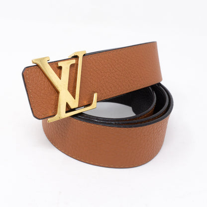 Louis-vuitton Initiales Belt Reversible 100 cm Cognac Black