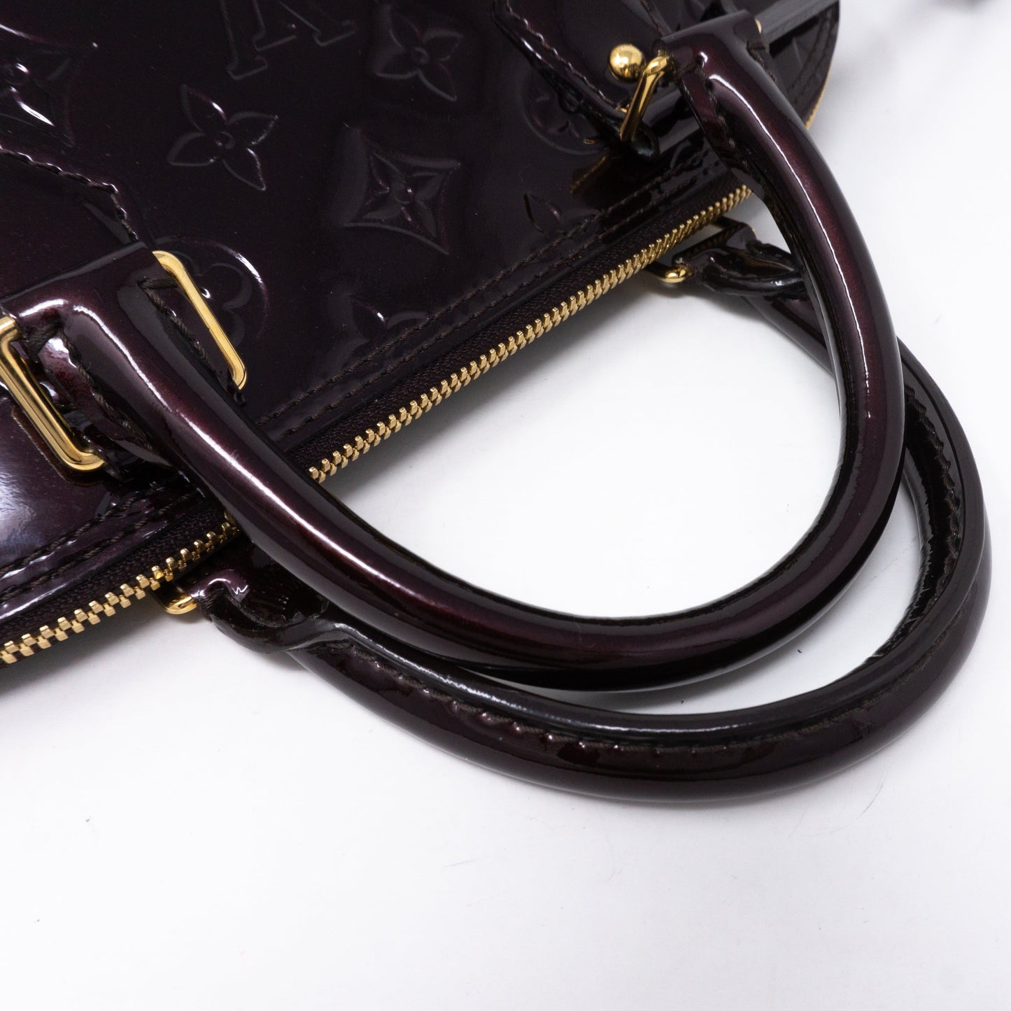 Louis-vuitton Alma PM Vernis Amarante