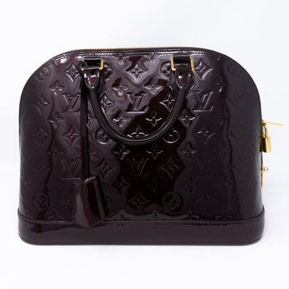 Louis-vuitton Alma PM Vernis Amarante