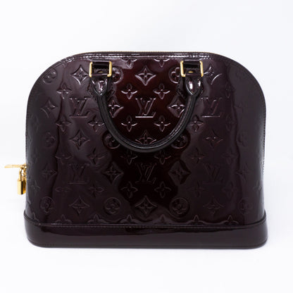 Louis-vuitton Alma PM Vernis Amarante