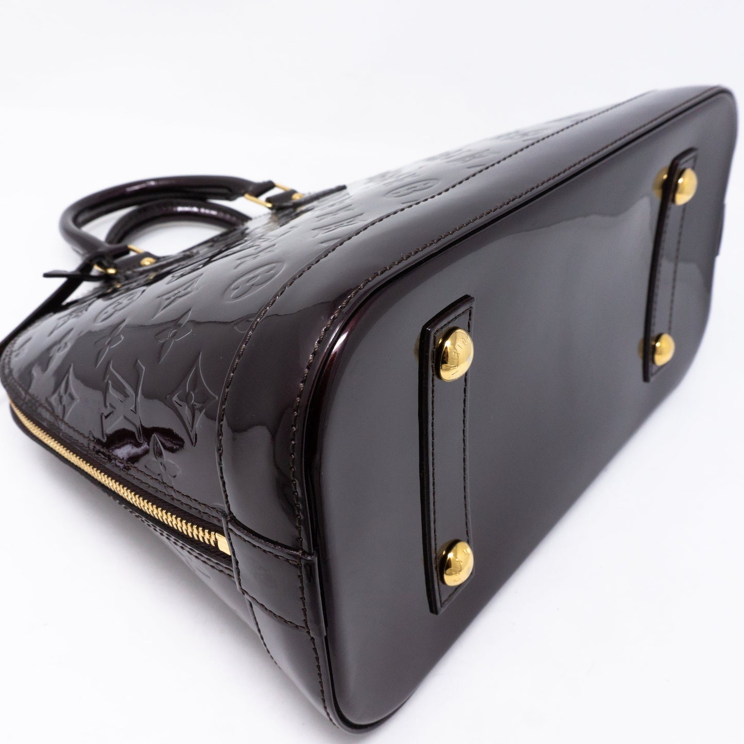 Louis-vuitton Alma PM Vernis Amarante