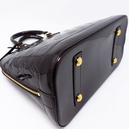 Louis-vuitton Alma PM Vernis Amarante
