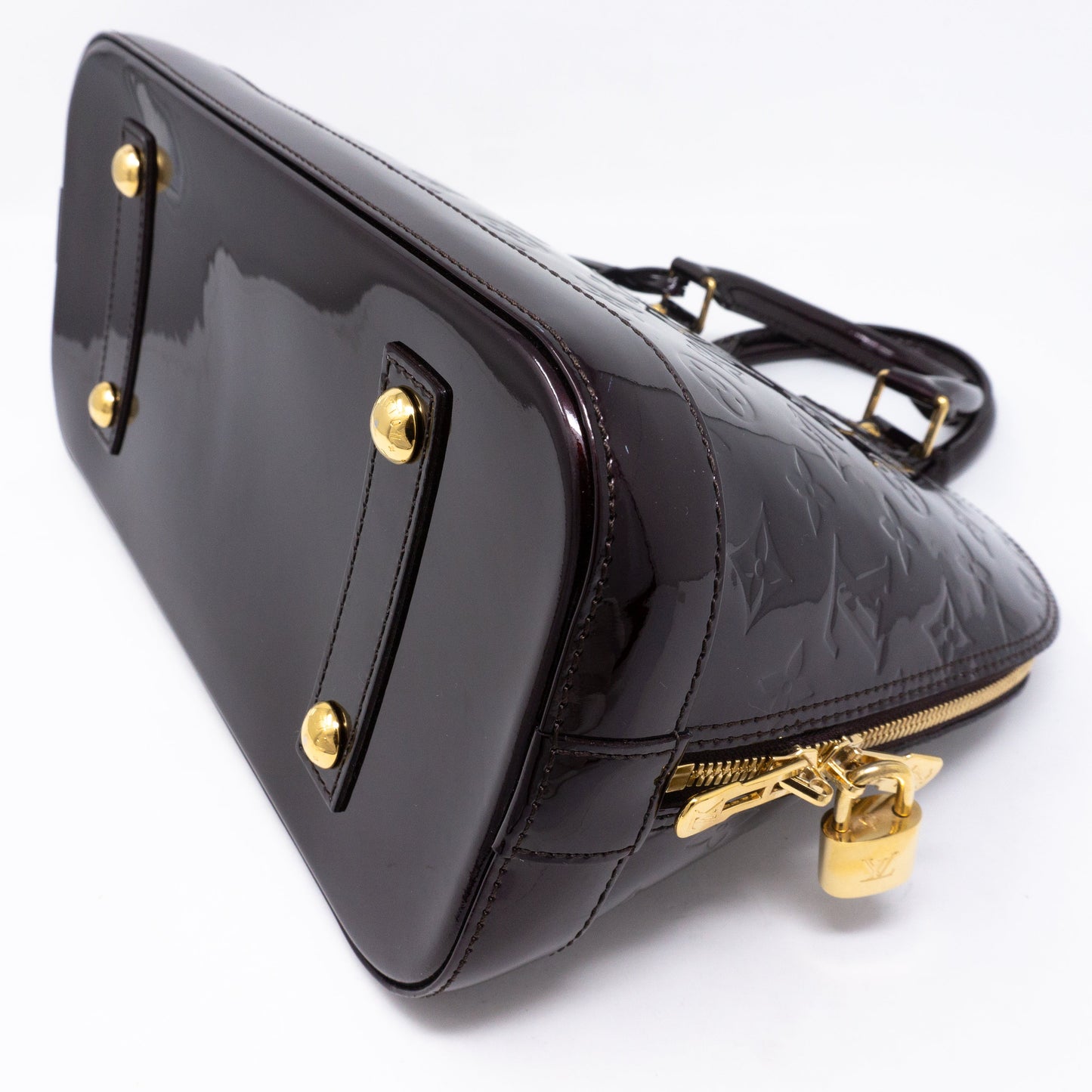 Louis-vuitton Alma PM Vernis Amarante
