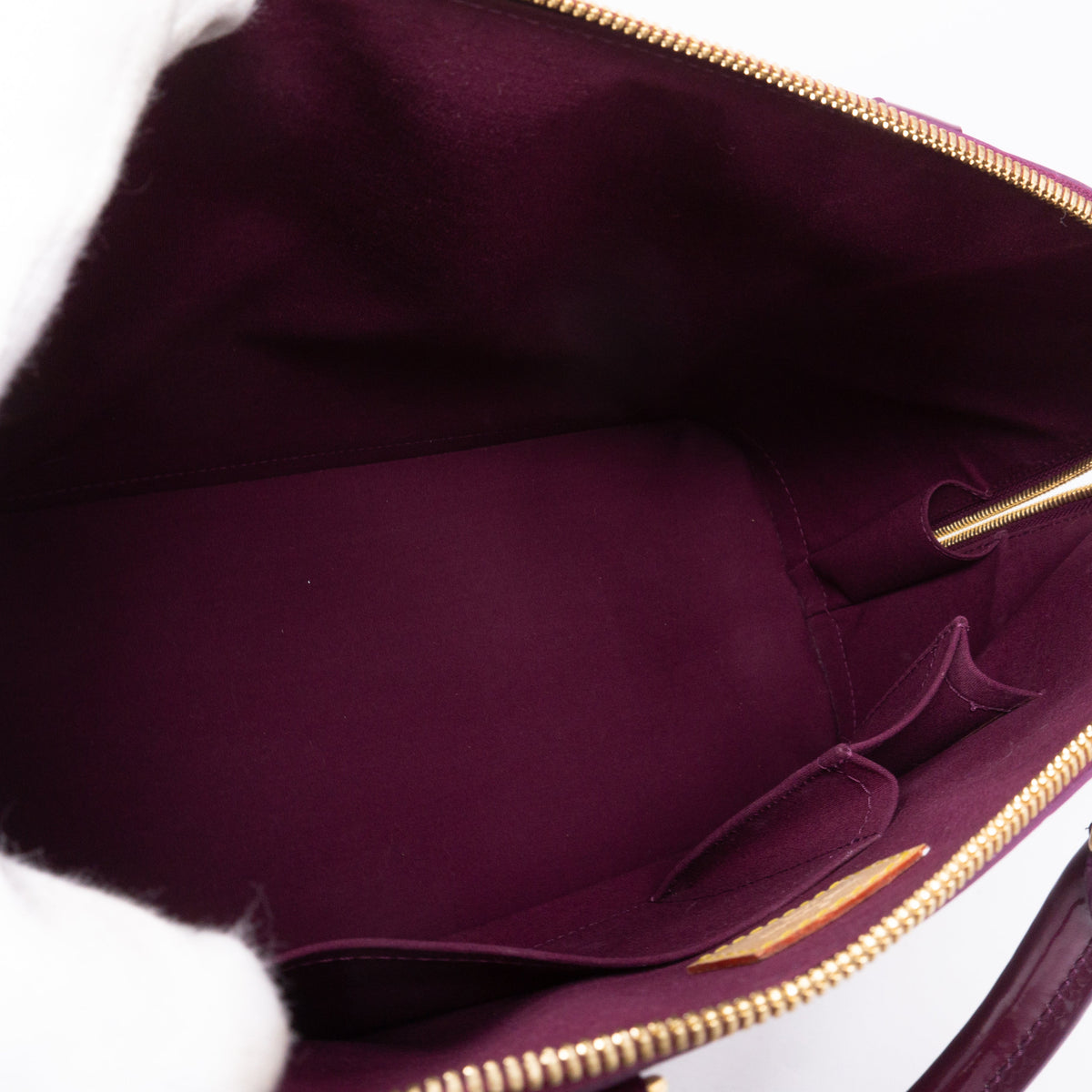 Louis-vuitton Alma GM Vernis Violette