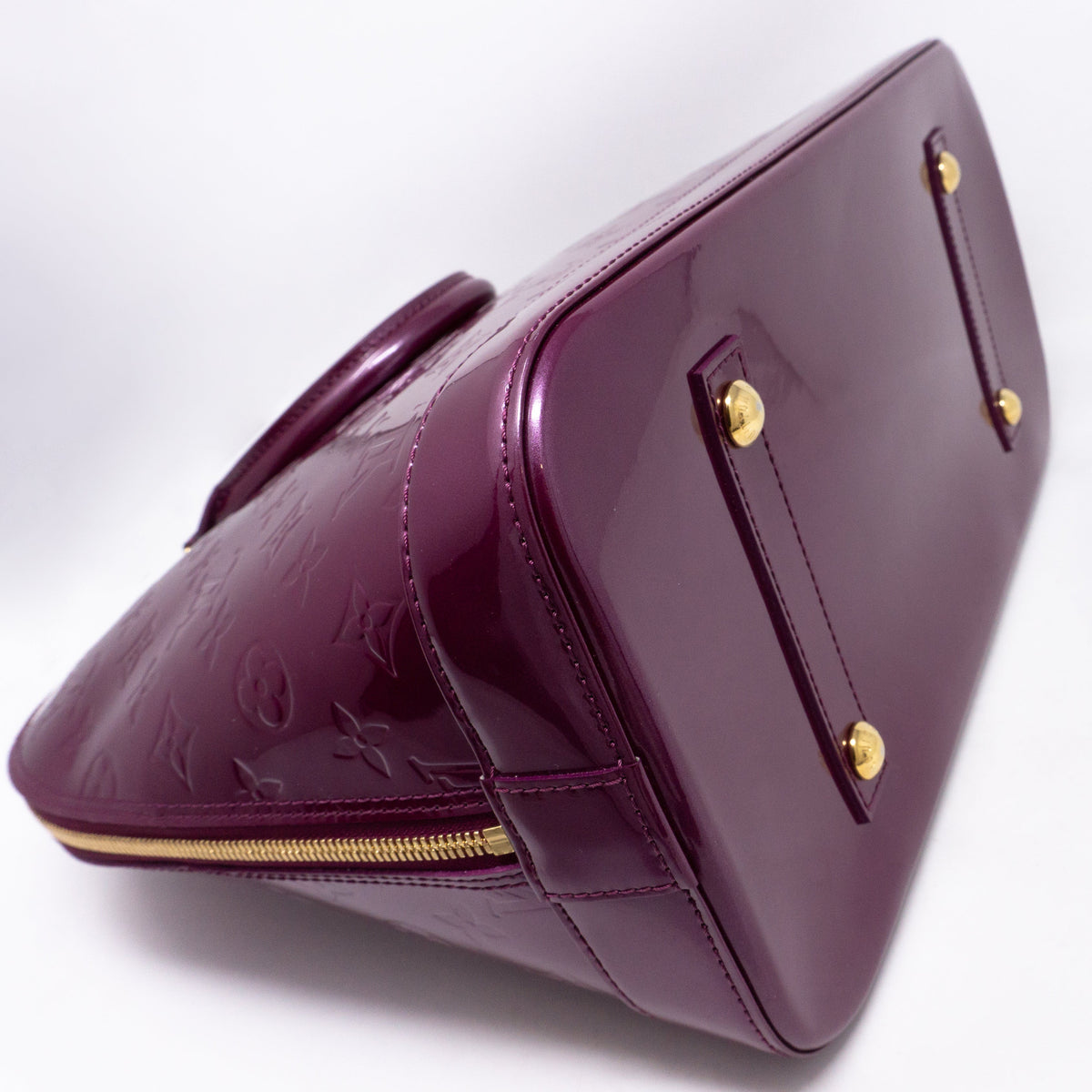 Louis-vuitton Alma GM Vernis Violette