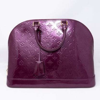 Louis-vuitton Alma GM Vernis Violette