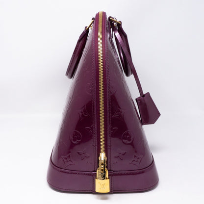 Louis-vuitton Alma GM Vernis Violette