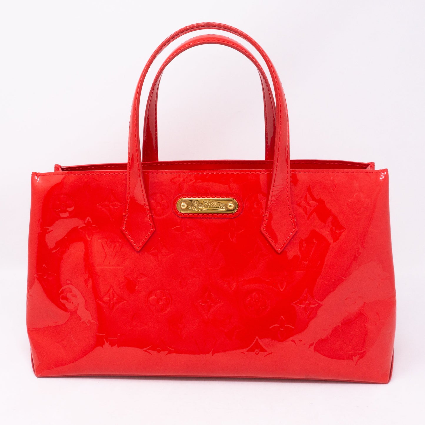 Louis-vuitton Wilshire PM Vernis Rouge Grenadine