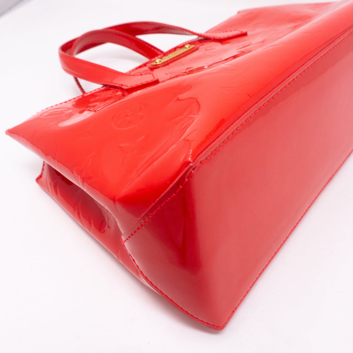 Louis-vuitton Wilshire PM Vernis Rouge Grenadine