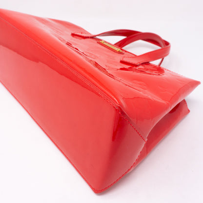 Louis-vuitton Wilshire PM Vernis Rouge Grenadine