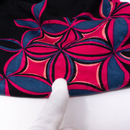 Louis-vuitton Monogram Shawl Flowergram Black