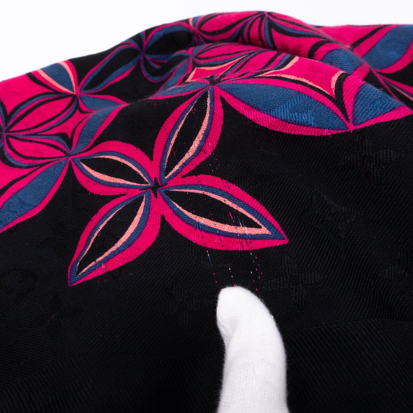 Louis-vuitton Monogram Shawl Flowergram Black