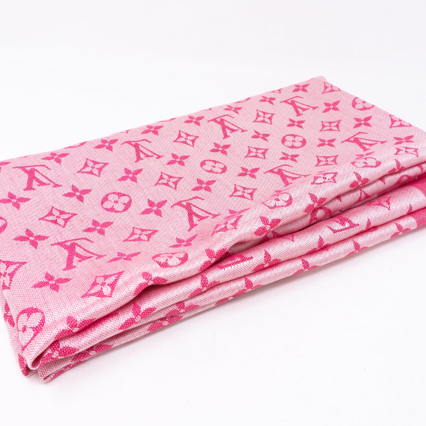 Louis-vuitton Monogram Denim Shawl Freesia