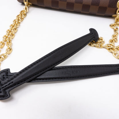 Louis-vuitton Vavin PM Damier Ebene Creme