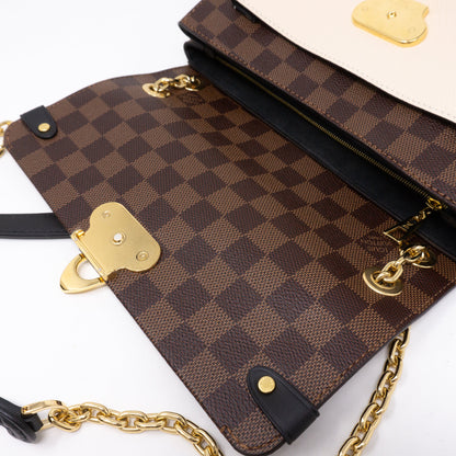 Louis-vuitton Vavin PM Damier Ebene Creme