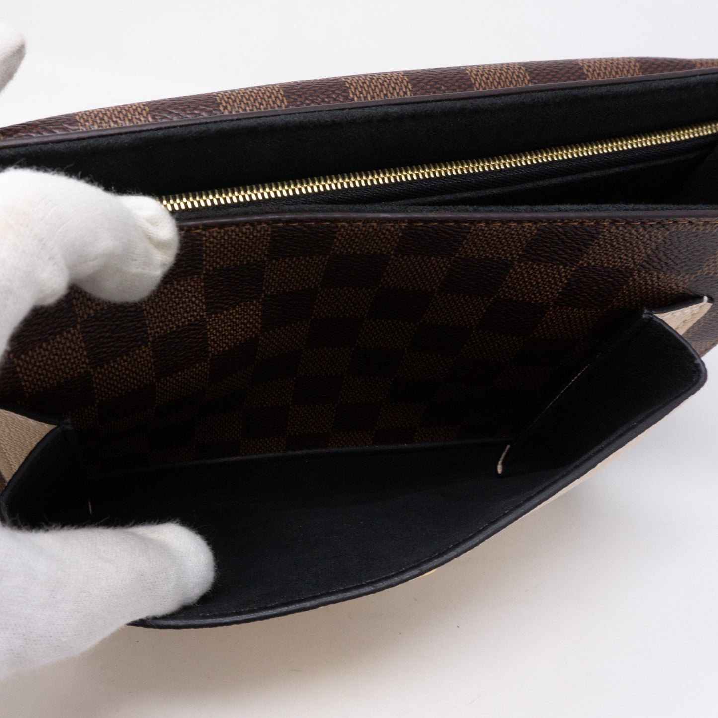 Louis-vuitton Vavin PM Damier Ebene Creme