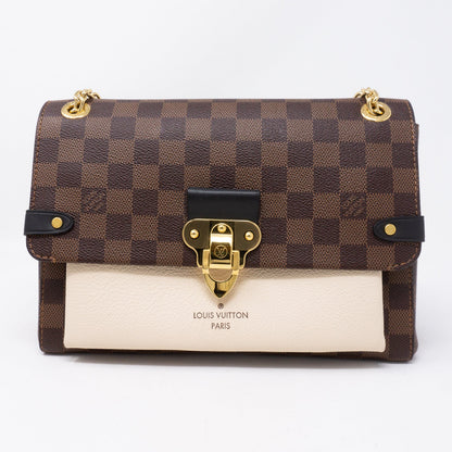 Louis-vuitton Vavin PM Damier Ebene Creme