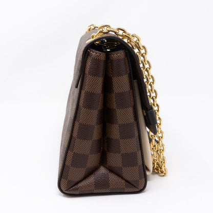 Louis-vuitton Vavin PM Damier Ebene Creme