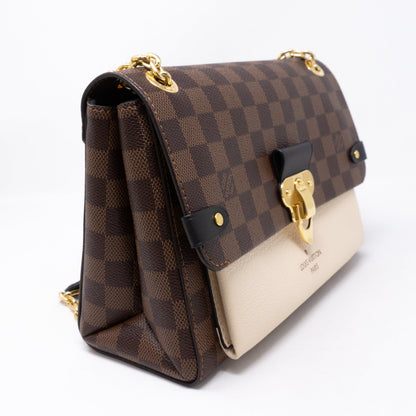 Louis-vuitton Vavin PM Damier Ebene Creme